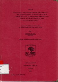Image of Perlindungan hukum terhadap istri sebagai korban tindak kekerasan dalam rumah tangga oleh lembaga pusat pelayanan terpadu pemberdayaan perempuan dan anak (P2TP2A) Saayun Salangkah Bukittinggi