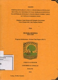 Image of Pelaksanaan perjanjian pengadaan barang alat kontrasepsi oleh pejabat pembuat komitmen Badan Kependudukan dan Keluarga Berencana Nasional (BKKBN) Provinsi Sumatera Barat