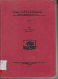 Image of Pergeseran Kewenangan Pemerintahan Kepada Pemerintahan Daerah Setelah Perubahan Undang-Undang Dasar 1945