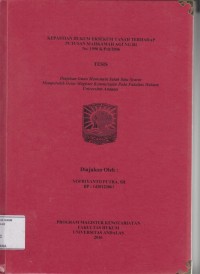 Image of Kepastian Hukum Eksekusi tanah terhadap putusan Mahkamah Agung RI No. 1990/K/Pdt/2006