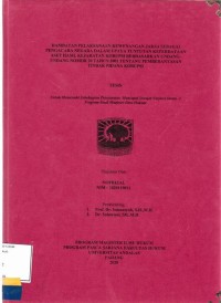 Image of Hambatan pelaksanaan kewenangan jaksa sebagai pengacara Negara dalam upaya tuntutan keperdataan aset hasil kejahatan korupsi berdasarkan undang undang No. : 20 Tahun 2001 tentang pemberantasan tindak pidana korupsi