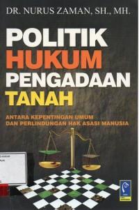 Image of Politik hukum pengadaan tanah; antara kepentingan umum dan perlindungan hak asasi manusia