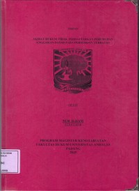 Image of Akibat hukum tidak terdaftarkan perubahan anggaran Dasar pada Perseroan Terbatas