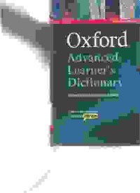 Image of Oxford Advanced Learner`s Dictionary; International Student`s edition