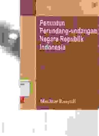 Image of Penuntun Perundang Undangan Negara Republik Indonesia