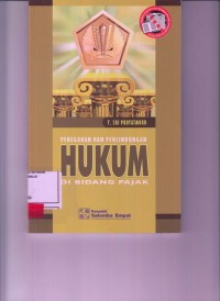 Image of Penegakan dan perlindungan hukum di Bidang Pajak