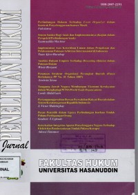 Image of Penataan Penerapan Doktrin menyingkap Tabir perseroan (Piercing The Corporate Veil) pada perseroan terbatas di Sulawesi Selatan