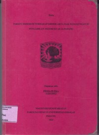 Image of Parate eksekusi terhadap grosse akta hak tanggungan di pengadilan negeri klas IA Padang