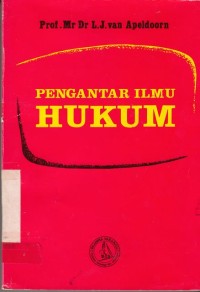 Image of Pengantar Ilmu Hukum