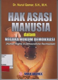 Image of Hak asasi manusia dalam negara hukum demokrasi; human rights in democratiche rechtsstaat