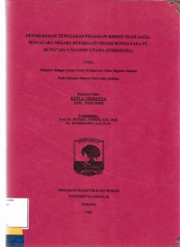 Image of Penyelesaian tunggakan pinjaman / kredit oleh jaksa pengacara negara kejaksaan  Negeri Bungo pada PT. Bungo Dani Mandiri Utama (Perseroda)