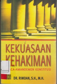 Image of Kekuasaan kehakiman; pasca amandemen konstitusi