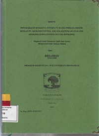 Image of Penyelesaian sengketa antara CV. Elang Perkasa motor dengan PT. Asuransi Central Asia daslam pengajuan klaim asuransi gempa (studi kasus No. 30/P3K/2013)