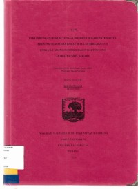 Image of Perlindungan hukum tenaga honorer di kabupaten / kota Provinsi Sumatera Barat setelah berlakunya undang undang No 5 Tahun 2014 tentang Aparatur Sipil Negara