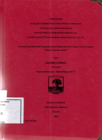 Image of Analisis yuridis penjatuhan pidana terhadap justice collaborator dalam tindak pidana pembunuhan berencana (studi kasus putusan nomor (798/Pid.B/2022/PN.Jkl.Sel)