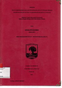 Image of Upaya kepolisian dalam penanggulangan tindak pidana penipuan online di wilayah hukum POLRESTA Padang