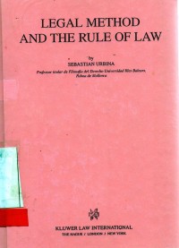 Image of Legal Method And The Rule Of Law