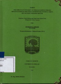 Image of Hak Kekayaan Intelektual sebagai jaminan fidusia dikaitkan dengan peraturan pemerintahan nomor 24 tahun 2022 tentang ekonomi kreatif