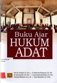 Image of Buku ajar hukum adat