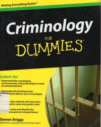 Image of Criminology for Dummies