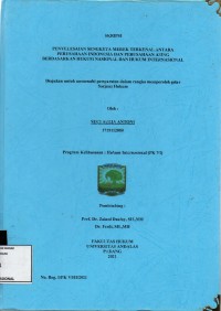 Image of Penyelesaian sengketa merek terkenal antara perusahaan Indonesia dan perusahaan asing berdasarkan hukum nasional dan hukum internasional