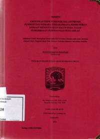 Image of Urgensi autopsi forensik dalam proses pembuktian perkara tindak pidana pembunuhan dengan mengunakan racun pada tahap pemeriksaan persidangan pengadilan