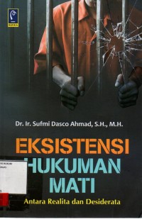 Image of Eksistensi hukuman mati antara realita dan desiderata