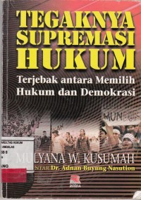 Image of Tegaknya Supremasi hukum