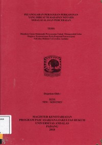 Image of Pelanggaran Perjanjian Perkawinan Yang Dibuat Di Hadapan Notaris Sebagai Alasan Perceraian