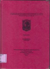 Image of Penyelesaian Anggaran Dasar Koperasi Menurut UU Nomor 17 Tahun 2012 Tentang Koperasi Pada Koperasi Karyawan PT. Indah Kiat PULP & PAPER, TBk