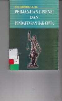 Image of Perjanjian lisensi dan pendaftaran hak cipta
