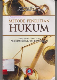 Image of Metode penelitian hukum