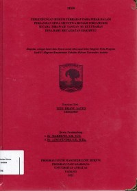 Image of Perlindungan Hukum Terhadap Para Pihak Dalam Perjanjian Sewa menyewa Rumah Toko (Ruko)
Secara Dibawah Tangan Di Kelurahan Desa Baru Kecamatan Slak Hulu