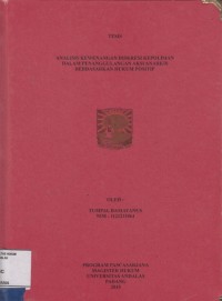 Image of Analisis Kewenangan Diskresi kepolisian Dalam Penangulangan Aksi Anarkis Berdasarkan Hukum Positif