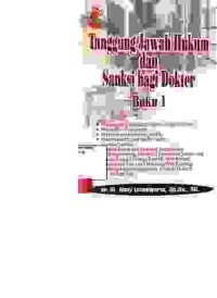 Image of Tanggung Jawab Hukum dan Sanksi bagi Dokter Buku 1
