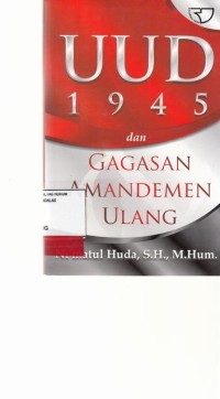 Image of UUD 1945 dan gagasan amandemen Ulang