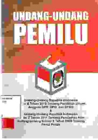Image of Undang undang pemilu