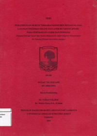 Image of Perlindungan Hukum Terhadap Konsumen Pengguna jasa Layanan Pinjaman Online Paylater
di Padang (Study pada Perusahaan Gojek dan Findaya)