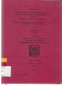 Image of Penerapan hukuman Disiplin terhadap tahanan pengadilan yang melarikan diri dari Rumah Tahanan Negara (studi Rumah Tahanan Negara kelas IIB Padang)