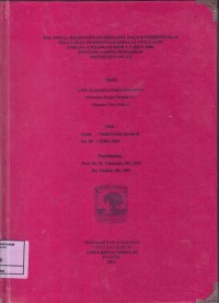Image of Hal Ihwal Kegentingan Memaksa Dalam Pembentukan Peraturan Pemerintah Sebagai Pengganti Undang-Undang Nomor 4 Tahun 2008 Tentang Jaring Pengaman Sistem Keuangan