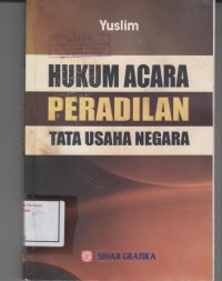 Image of Hukum acara peradilan tata usaha negara