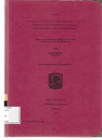 Image of Pelaksanaan pembebasan bersyarat sebagai upaya pemenuhan hak Narapidana di lembaga pemasyarakatan klas IIA Bukittinggi