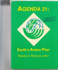 Image of Agenda 21 : Earth's Action Plan