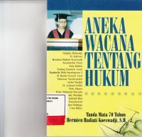 Image of Aneka wacana tentang hukum