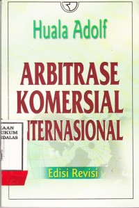 Image of Arbitrase Komersial Internasional