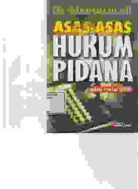 Image of Azas Azas Hukum Pidana