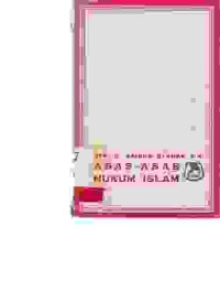 Image of Asas-Asas Hukum islam