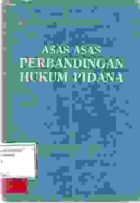 Image of Asas asas perbandingan hukum pidana