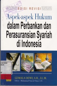 Image of Aspek aspek hukum dalam perbankan dan perasuransian syariah di Indonesia