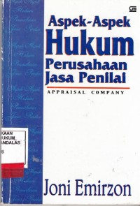 Image of Aspek aspek hukum perusahaan jasa penilai